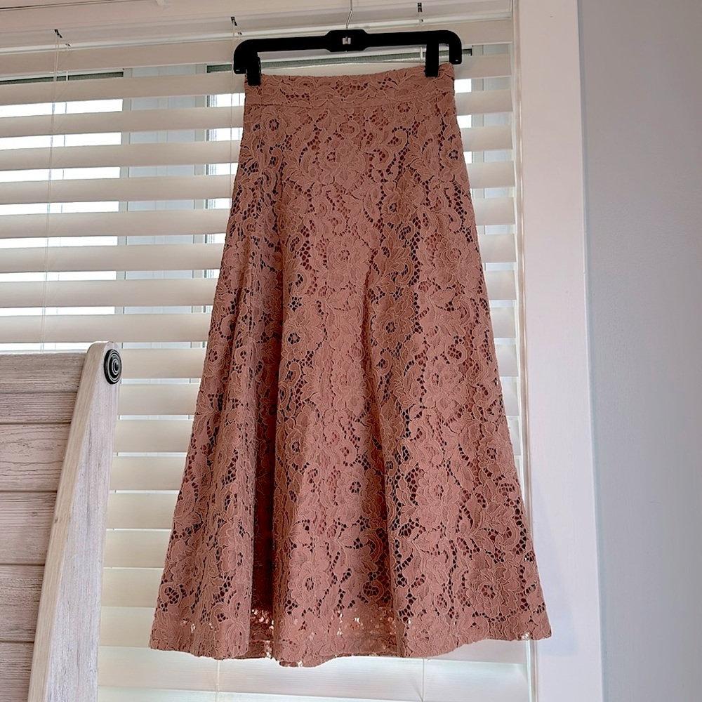 Zara lace skirt